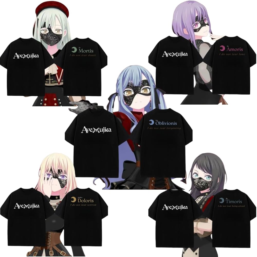 Ave mujica WEGO Ｔシャツ　三角初華　ドロリス　バンドリ Ave mujica WEGO Tシャツ 三角初華 ドロリス バンドリ - メルカリ